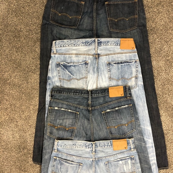 4 pairs of American Eagle 34x34 Jeans - Picture 3 of 3